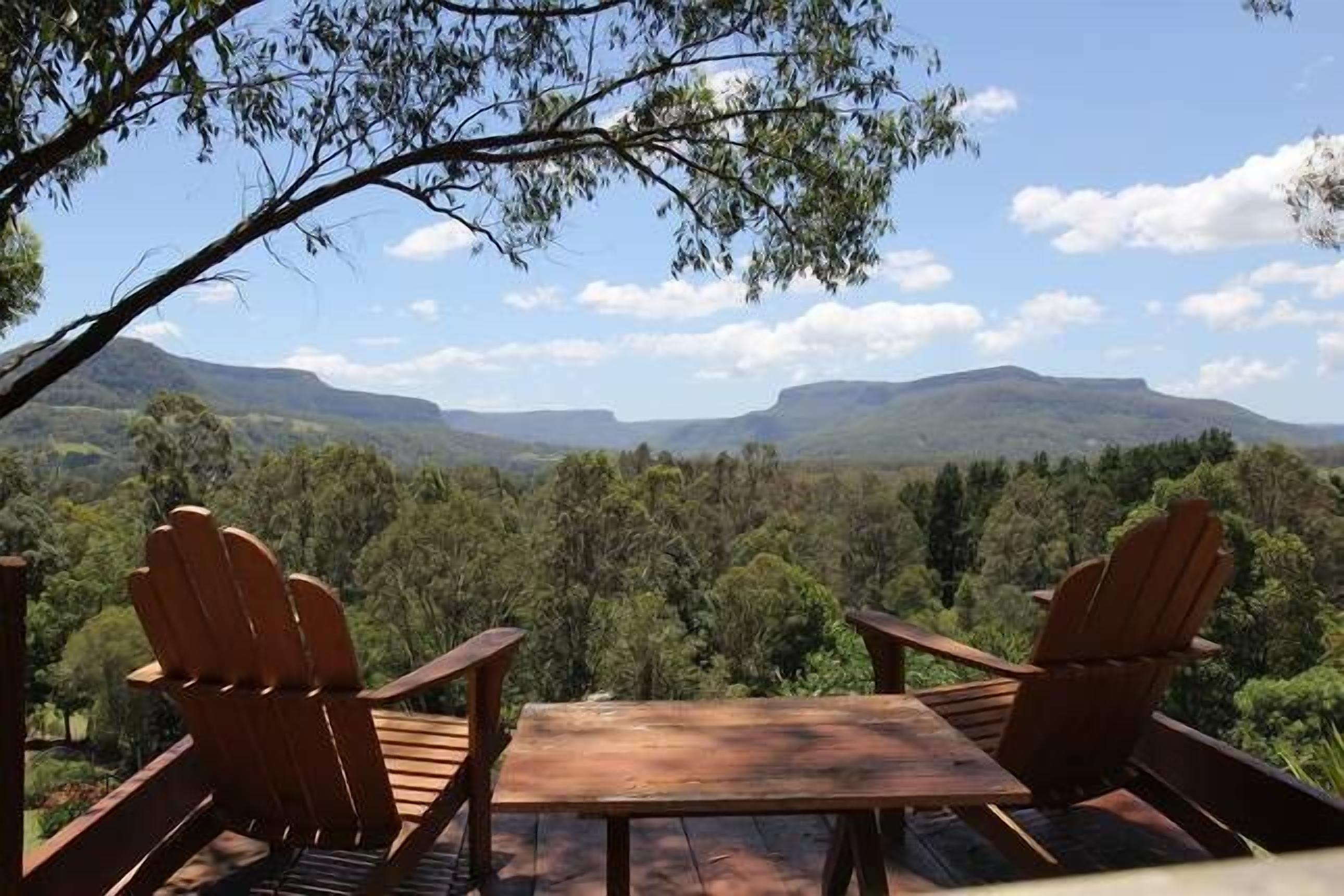Secret Garden Lookout over the escarpment